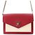 Twist Louis Vuitton Red Bicolor Leather MyLockMe Chain Pochette Rot