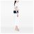 Chanel Blue Medium Classic Chevron Caviar Double Flap Azul Azul oscuro - vista 6