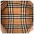 Clutch Rainbow in tela House Check beige Burberry - vista 4
