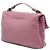 Bolso de hombro Bottega Veneta Olimpia en Nappa Intrecciato rosa, tamaño Medium - vista 2
