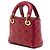 Autre Marque Dior Red Mini Lambskin Cannage Studded Supple Lady Dior Rot - Ansicht 2