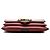Gucci Red Small Bicolor Calfskin Arli Crossbody Rosso - vista 3