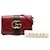 Gucci Red Small Bicolor Calfskin Arli Crossbody Rosso - vista 7