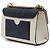 Padlock Gucci Guccissima Bicolor Small Crossbody mit Vorhängeschloss Weiß - Ansicht 2