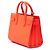Autre Marque Saint Laurent Orange Nano Leather Sac De Jour Satchel Rouge - vue 2