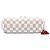 Louis Vuitton White Damier Azur Croisette Bianco - vista 3