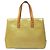 Louis Vuitton Yellow Monogram Vernis Reade PM Amarillo