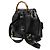 Bamboo Mochila Gucci Large em pele de vitelo preta com cordão e bambu Preto - vista 2