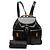 Bamboo Mochila Gucci Large em pele de vitelo preta com cordão e bambu Preto - vista 7