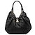 Louis Vuitton Black Monogram Mahina L Preto