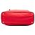 Sac cabas Prada en Tessuto avec garnitures en Saffiano rouge - vue 3
