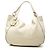 Tote Gucci Medium em Twill e Pele de Vitela Granulada Branca Branco