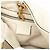 Tote Gucci Medium em Twill e Pele de Vitela Granulada Branca Branco - vista 5