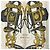 Hermès White Brides de Gala Silk Scarf 90 Eggshell - view 2
