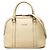Borsa Dome Satchel Gucci White Medium Microguccissima Bianco