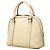 Borsa Dome Satchel Gucci White Medium Microguccissima Bianco - vista 2