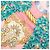 Pañuelo de seda Hermès Pink Europe 90 Rosa - vista 7