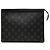 Louis Vuitton Black Monogram Eclipse Pochette Voyage MM Noir
