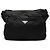 Borsa a tracolla Prada in Tessuto nero con zip
