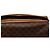 Céline Necessaire Celine Brown Macadam Coated Canvas Marrone - vista 7