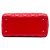 Autre Marque Dior Red Medium Lambskin Cannage Lady Dior Roja - vista 3