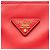 Prada Red Glace Calf Twin Pocket Double Handle Satchel Tasche Rot - Ansicht 5