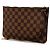 Louis Vuitton Brown Damier Ebene Neverfull MM Täschchen Braun - Ansicht 2