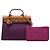 Hermès Purple Toile Herbag Zip 31 Lila - Ansicht 7
