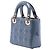 Autre Marque Dior Gray Mini Patent Cannage Lady Dior Braun Anthrazitgrau - Ansicht 2