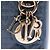 Autre Marque Dior Gray Mini Patent Cannage Lady Dior Braun Anthrazitgrau - Ansicht 5