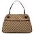Sac à épaule Gucci Beige GG Canvas Eclipse