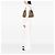 Sac à épaule Gucci Beige GG Canvas Eclipse - vue 7