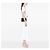 Chanel Gray CC Raffia Full Flap Marrom Cinza antracite - vista 6