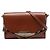 Borsa a tracolla Burberry Bridle Abbott in pelle marrone e tela House Check