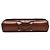 Borsa a tracolla Burberry Bridle Abbott in pelle marrone e tela House Check - vista 3