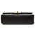 Chanel Black Small Classic Lambskin Double Flap Schwarz - Ansicht 3