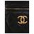 Chanel Vanity Black CC Lambskin mit oberem Griff und Kette Schwarz - Ansicht 8