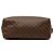 Céline Pouch Celine Brown Macadam Coated Canvas Marrone - vista 3