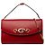 Borsa a mano Gucci Zumi Piccola in Pelle Rossa Rosso