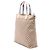 Tote Verticale Gucci in Canvas GG beige e Web - vista 2