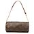 Louis Vuitton Brown Monogram Papillon Pochette Marrom