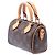 Louis Vuitton Brown Monogram Nano Speedy Bandouliere Marrone - vista 2