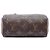 Louis Vuitton Brown Monogram Nano Speedy Bandouliere Marrone - vista 3