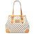 Louis Vuitton White Damier Azur Hampstead MM Weiß