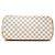 Louis Vuitton White Damier Azur Hampstead MM Weiß - Ansicht 3