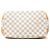 Louis Vuitton White Damier Azur Hampstead PM Blanco - vista 3