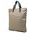Bolso Tote Gucci Beige GG Supreme - vista 2