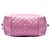 Borsa Satchel Gucci Pink Metallic Guccissima Heart Bit Rosa - vista 3