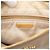 Clutch in pelle borchiata beige Miu Miu - vista 5