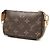 Louis Vuitton Brown Monogram Mini Pochette Accessoires Castaño - vista 2